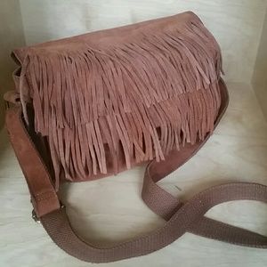 Leather  crossbody